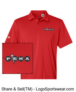 Adidas Mens Ultimate Solid Polo Design Zoom